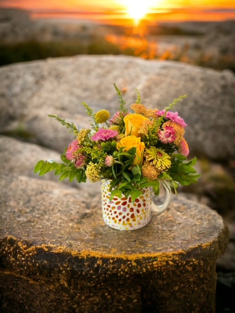 Cup of Sunshine Mug Arrangment