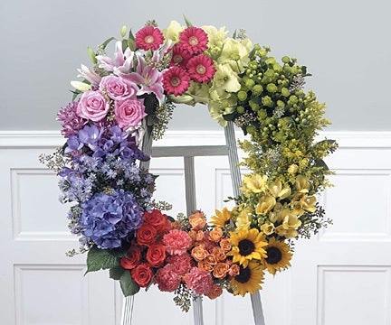 Colorful Memories Wreath