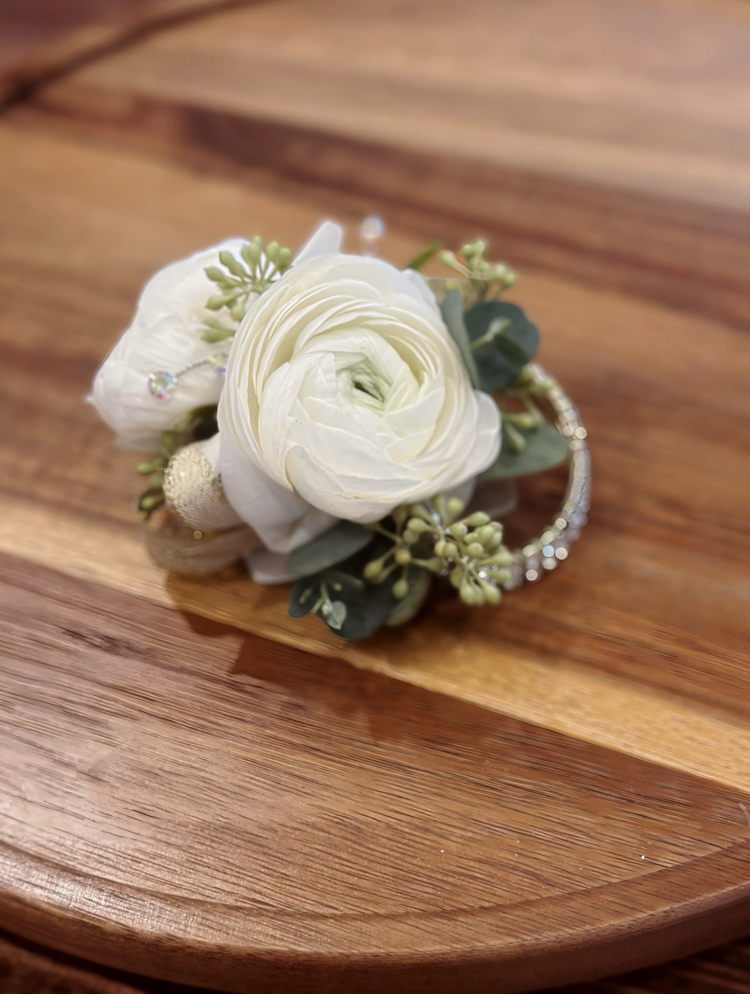 Specialty Wrist Corsage – Love Knots Floral