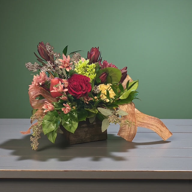 Thanksgiving Box Arrangement