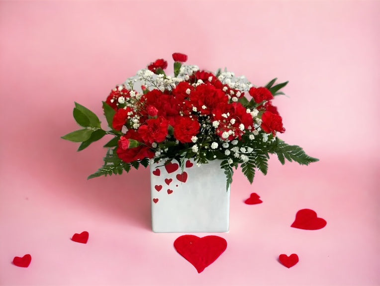 Queen of Hearts Boutique Arrangement